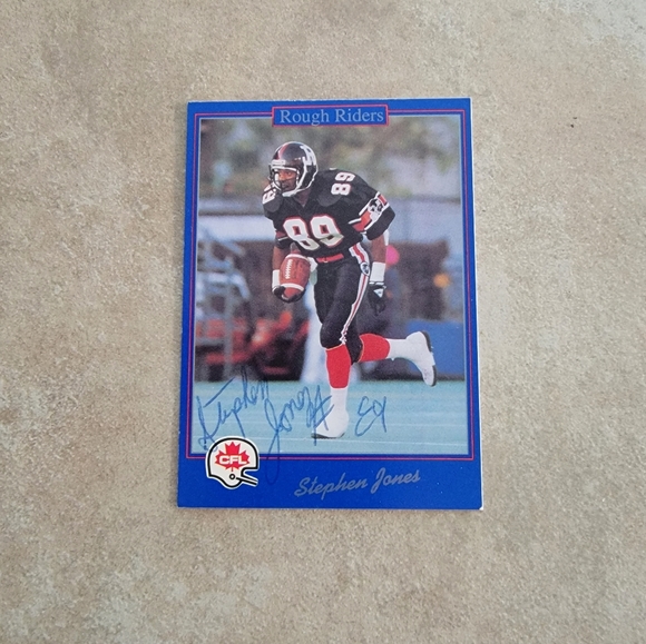 CFL 7 Autographed Ottawa Roughriders Cards - Picture 8 of 8
